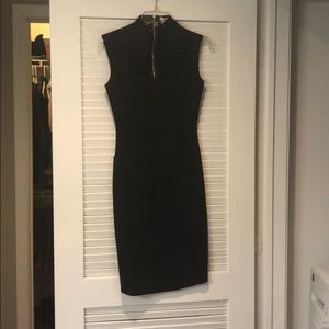 Black cocktail dress